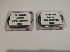 2 x TAPE ECHO LOOPs for KORG Stage Echo  SE300 SE500 Units ANALOG TAPE ECHO