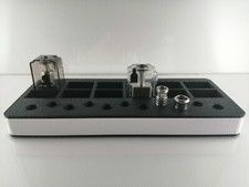 Boro Tanks & 510 Drip Tip tidy stand - 3D printed in in Black & White.