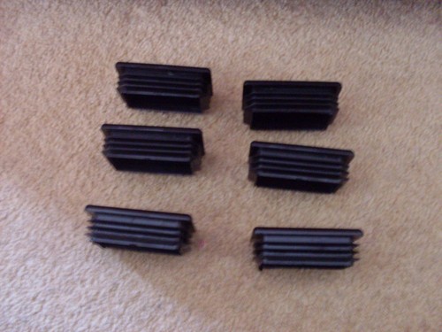 Rectangular end caps plastic - rectangular,