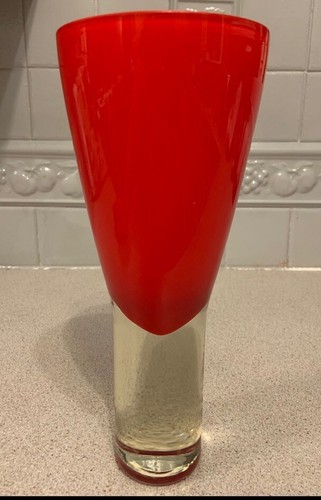 Stunning sommerso vase art - vase,