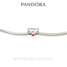 Pandora .925 Silver Love Letter Charm with Red Enamel - 790894EN09
