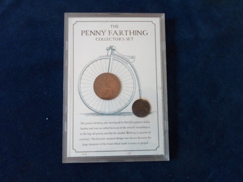 Collectors set penny farthing - collectors,