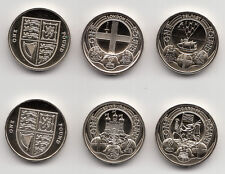 One Pound Coin £1 Cities Shield Floral Bees 2010 - 2025 Brilliant Uncirculated