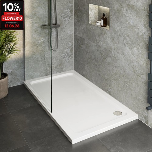 Modern rectangle shower tray - shower,