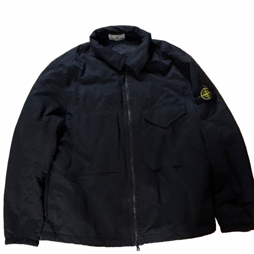 Stone island men black nylon - men's,