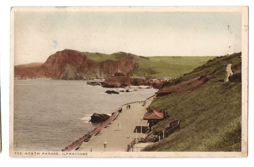 Vintage ilfracombe postcard - ilfracombe,
