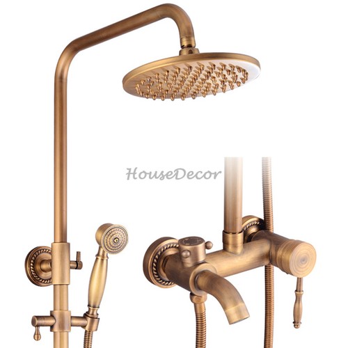 Retro antique brass round - retro,
