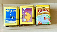 3 x Colman's Mustard Storage
