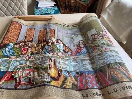 Tapestry frame with the - with,