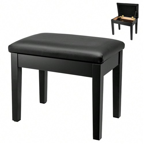 Piano stool with - piano, storage