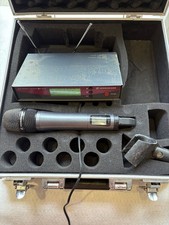 Sennheiser EW100 G2 handheld radio mic system in case includes delivery and VAT