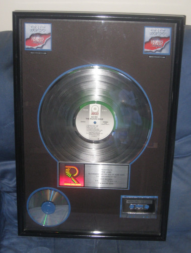 Riaa platinum record - ac/dc,