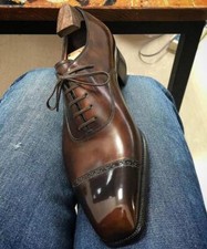 Bespoke Shoes Men Brown Color