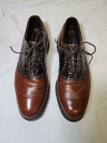 Vtg footjoy classics brown - vtg,