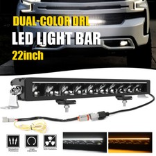 Night Blazer Slim 22" LED Light Bar Dual Color DRL for FORD TRANSIT CUSTOM 2013+