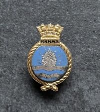 Genuine Royal Navy Mine Watching Service Lapel Badge Gaunt Made