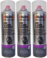 3 x Holts Valve EGR & Carburettor Cleaner Spray Air Petrol Diesel Intake 500ML