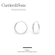 Solid 925 sterling silver - solid, 8mm