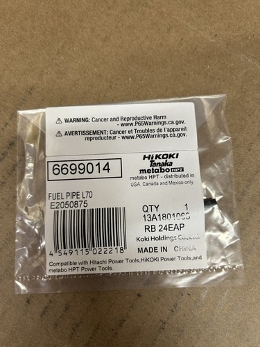 Tanaka fuel pipe - pipe, 6699014