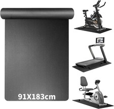 RINOZO Treadmill Mat 6mm Non