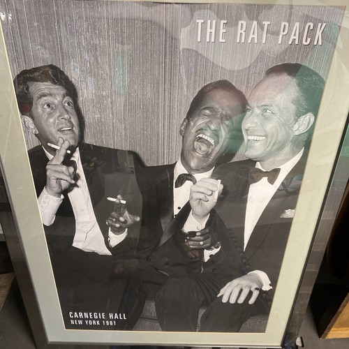 Large framed picture the rat - picture,