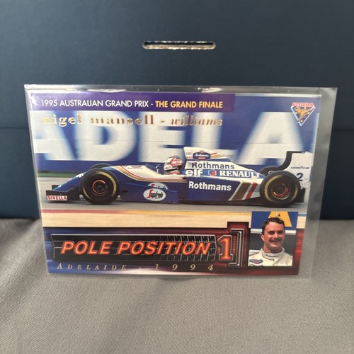 1995 futera pole - 1995, position