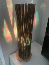 Multi Coloured Led With Remote Willow Twig Table Lamp, Wooden Twig Sticks 17”