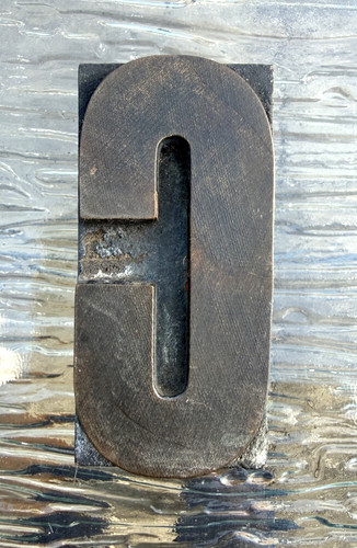 Letter vintage printers - c,
