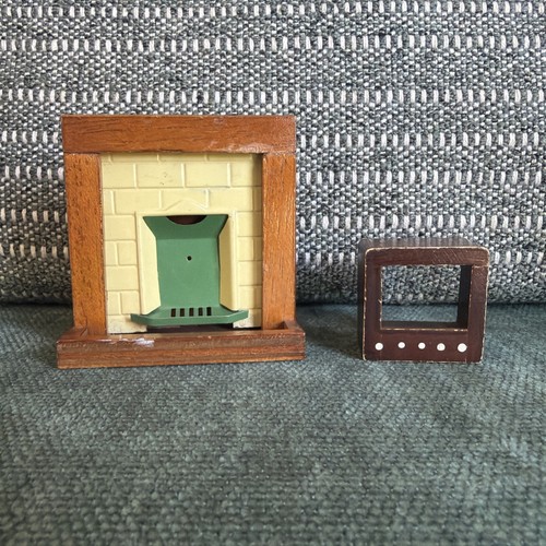 Vintage dolls house metal - dolls,