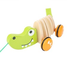 Toddler Child Crocodile Wooden