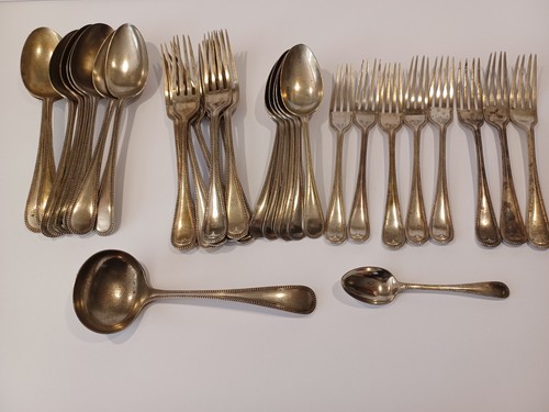 Bead edge silverplate - bead,