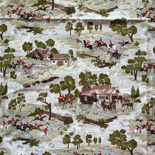 Vntg equestrian fox hunt - equestrian,