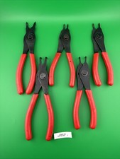 Snap-On 5-pc Red Convertible Snap Ring Circlip Pliers Set SRPC105