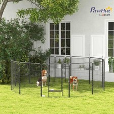 PawHut Dog Pen 12 Panels Puppy