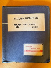 Westland Aircraft Fairey Aviation Scout Helicopter Descriptive & Servicing Notes