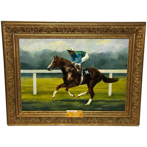 Oil painting the - oil, minstrel