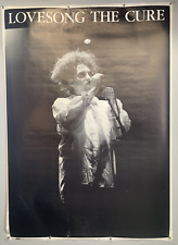 Robert Smith Poster The Cure Vintage Original Splash UK Lovesong The Cure 1989