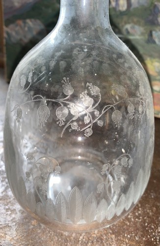 1900 baccarat crystal carafe - 1900's,