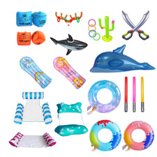 Inflatable swim ring armbands - swim,