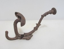 Large Victorian Iron Coat Hook