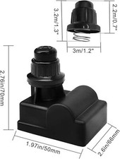 3 Outlet AA Push Button