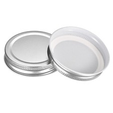 24 Pcs Mason Jar Lids Tinplate