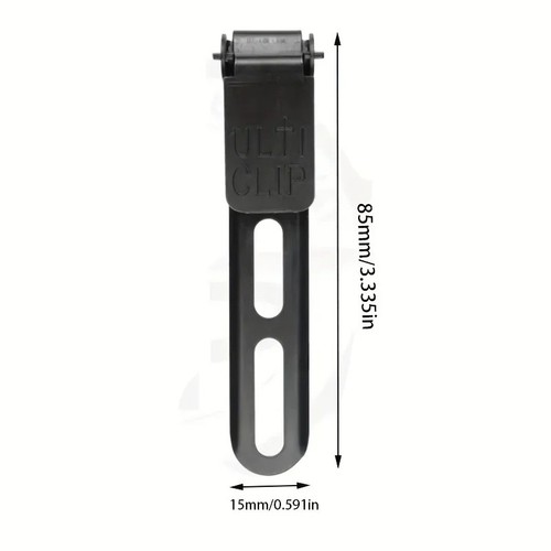 Stainless steel clip - stainless, waist