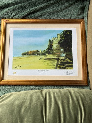 John watson signed framed - john,