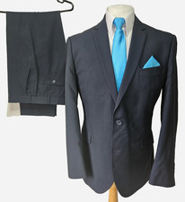 F&F mens 2 piece suit Ch42"R