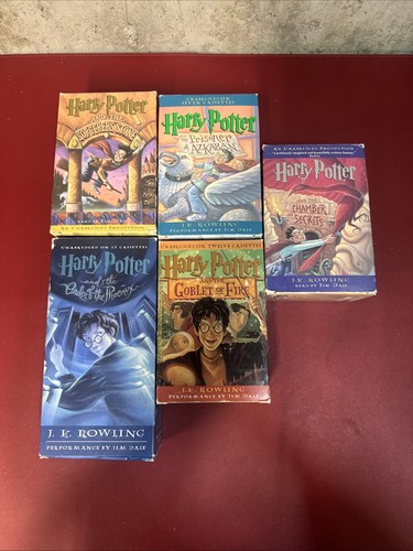 Harry potter audio books - audio, on