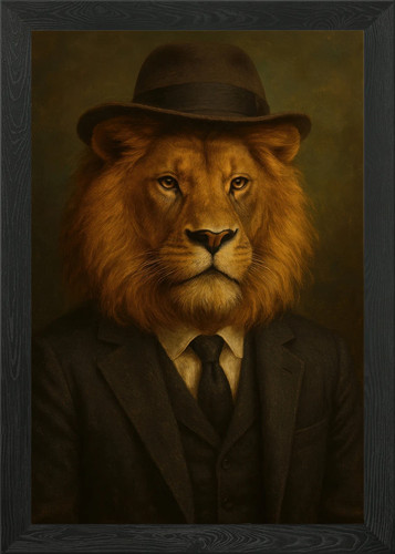 Sophisticated lion suit - sophisticated, in