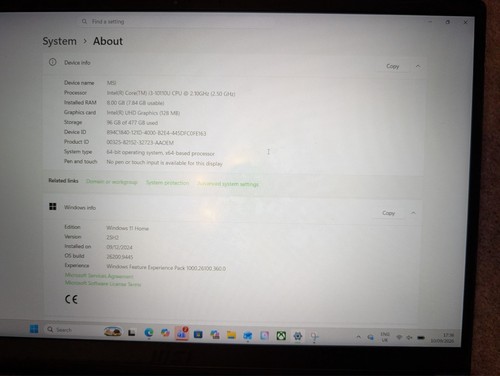 Msi modern a10m - modern, 15