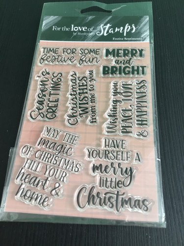 Hunkydory clear stamps - clear,