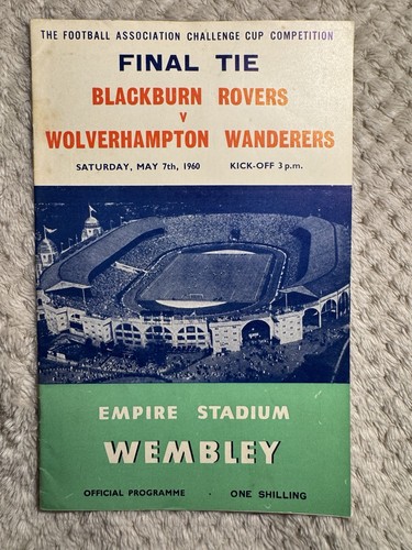 1960 cup final programme - 1960,